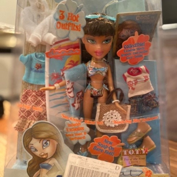 Vintage Bratz Sun Kissed Summer Collection Dana Doll